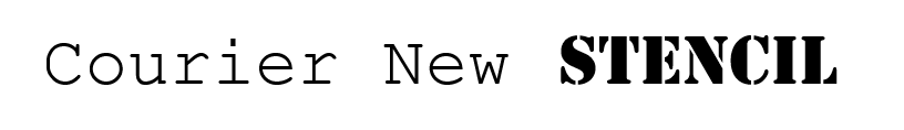 Stencil Font Download For Mac